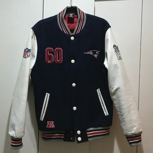 PATRIOTS LETTERMAN STYLE LEADER JACKET